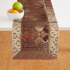 Corredor de mesa de seda panelas mesa de jantar e bar decoração de guerra 16 X 60 polegadas, usado comprar usado  Enviando para Brazil