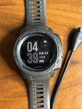 Usado, Relógio GPS Garmin Instinct Standard Edition - Grafite precisa de bateria nova comprar usado  Enviando para Brazil