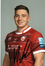 GLOUCESTER RUGBY UNION: HENRY WALKER ASSINADO 6x4 FOTO RETRATO + CERTIFICADO DE AUTENTICIDADE comprar usado  Enviando para Brazil