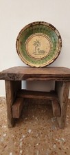 Antico piatto maiolica usato  Tricase