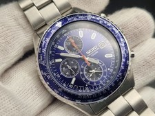 Seiko flightmaster blue for sale  BELFAST