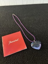 Collier cœur bleu d'occasion Collier cœur bleu d'occasion  Baccarat