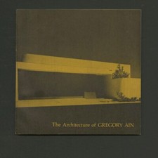 1980 David Gebhard GREGORY AIN Modern Architecture UCSB Exhibit Julius Shulman, usado comprar usado  Enviando para Brazil