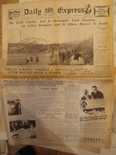 R101 airship crash for sale  SOUTHEND-ON-SEA
