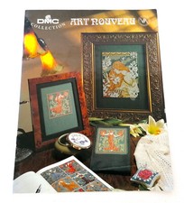 art nouveau cross stitch for sale  LONDON