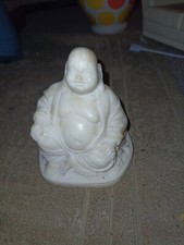 White sitting buddha for sale  CHORLEY