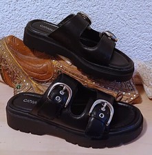 Catwalk plateau pantoletten gebraucht kaufen  Schriesheim