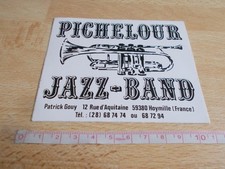 Autocollant pichelour jazz d'occasion  Toulon-