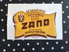 Carton publicitaire gagne d'occasion  Romilly-sur-Seine
