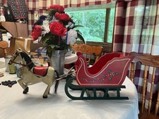 wooden sleigh for sale  Creston