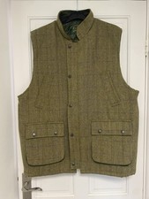 Tweed gilet for sale  WIMBORNE
