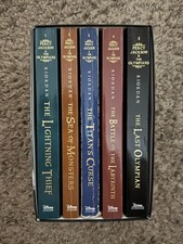 PERCY JACKSON Complete Paperback Series (#1-5) Set Original FIRST DISNEY BOOKS! comprar usado  Enviando para Brazil