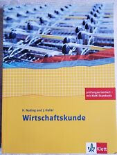 Wirtschaftskunde klett verlag gebraucht kaufen  Beeskow