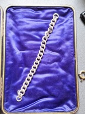 Heavy silver curb for sale  WELLS
