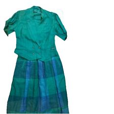 Usado, Conjunto de terno saia Geiger vintage estampa xadrez blazer jaqueta maxi 42 EUA tamanho 12 comprar usado Usado, Conjunto de terno saia Geiger vintage estampa xadrez blazer jaqueta maxi 42 EUA tamanho 12 comprar usado  Enviando para Brazil