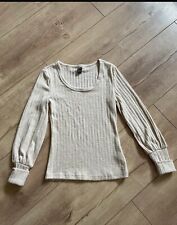 Ladies beige ribbed for sale  CHELMSFORD