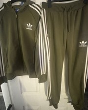 Retro adidas olive for sale  DAGENHAM