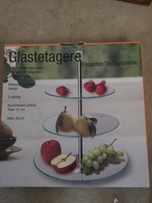 Etagere stöckig glas gebraucht kaufen  Speyer