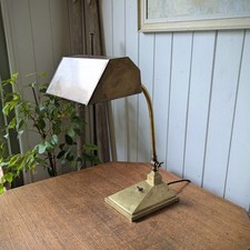 Antique brass desk for sale  LEE-ON-THE-SOLENT