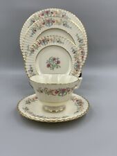 Vintage Lenox, Cinderela 5 peças configuração de lugar, V308 acabamento dourado antigo, 1947-1966 comprar usado  Enviando para Brazil