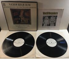 requiem verdi lp vinyl for sale  Marietta