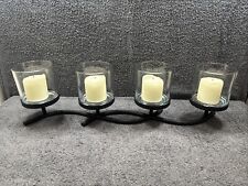 Candelabra glass black for sale  NEWCASTLE