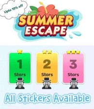 Mono_poly todos os adesivos (escape de verão) - Entrega rápida, 1,2 e 3 estrelas comprar usado  Enviando para Brazil