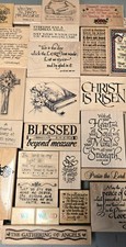 Religious rubber stamp for sale  Claremont