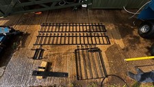Set black galvanised for sale  LINCOLN