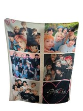 Cobertor de luxo K-Pop STRAY KIDS super macio 50”x56” novo sem etiquetas comprar usado  Enviando para Brazil
