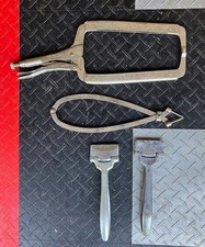 Usado, Ferramentas de chapa metálica VINTAGE - Costuradores Fairmount, pinças Reiner No 24, alças de torno comprar usado  Enviando para Brazil