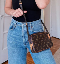 Bolsa tiracolo Louis Vuitton monograma Marly Bandouliere comprar usado  Enviando para Brazil