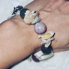 Bracciale agata indiana usato  Roma