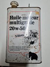 Ancien bidon huile d'occasion  Sanvignes-les-Mines