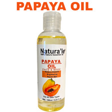 Usado, Óleo de mamão para massagem facial e corporal essencial clareador reduz óleo de melanina 100ml comprar usado  Enviando para Brazil