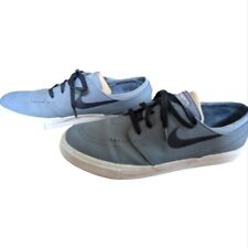 Tênis Nike SB Zoom Stefan Janoski couro cinza legal tamanho 13 excelente estado usado skatista comprar usado  Enviando para Brazil
