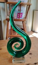 Vintage turquoise glass for sale  ROYSTON