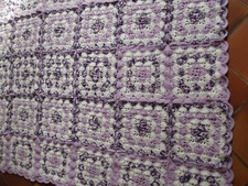 Plaid couverture crochet d'occasion  Thuré