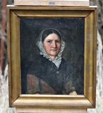 Portret kobiety prawdopodobnie Oline Jorgine Kehlet (1821) - obraz olejny, Dania na sprzedaż  PL