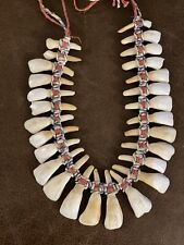 Ethnic teeth necklace for sale  MIDDLESBROUGH