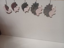 Herbstdeko anhänger igel gebraucht kaufen  Hille