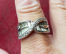 Vintage diamante swirl for sale  DOWNHAM MARKET