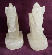 Pair vintage white for sale  BRIGHTON