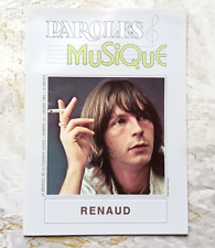 Renaud paroles musique d'occasion  Fontainebleau