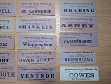 paper railwayana isle wight for sale paper railwayana isle wight for sale BRACKNELL