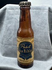 Mini lembrança de cerveja Pabst fita azul especial 4,5" altura garrafa Bill’s Milwaukee comprar usado  Enviando para Brazil