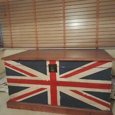 Union jack chest for sale  LISKEARD