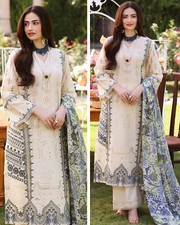 Pakistani designer embroidered for sale  WREXHAM