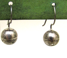 Brincos de bola de prata esterlina 925 com gota pendente 1,9 g comprar usado  Enviando para Brazil