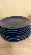 Blaue teller set gebraucht kaufen  Weißenstadt